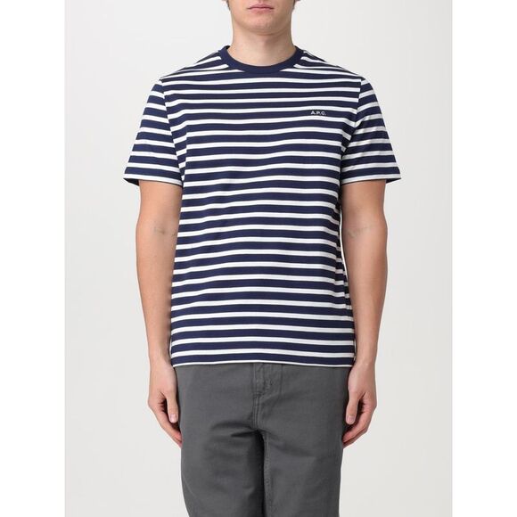 A.P.C. - Man - Blue - T-shirt main image 1